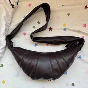 Lemaire Pearls Croissant Shoulder Bag